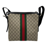 グッチ GUCCI GGスプリーム メッセンジャーバッグ 387111 シェリーライン GGスプリーム/レザー レディース ショルダーバッグ