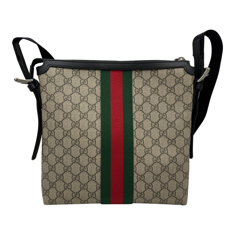 【極美品】GUCCI ショルダーバッグ GGスプリーム メッセンジャー グッチ GUCCI GGスプリーム メッセンジャーバッグ 387111 シェリー