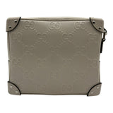 グッチ GUCCI GGエンボス ショルダーバッグ 626363 ホワイト GGエンボスレザー レディース ショルダーバッグ
