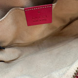 グッチ GUCCI GGマーモント スモールカメラバッグ 448065 レッド レザー レディース ショルダーバッグ