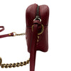 グッチ GUCCI GGマーモント スモールカメラバッグ 448065 レッド レザー レディース ショルダーバッグ