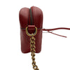 グッチ GUCCI GGマーモント スモールカメラバッグ 448065 レッド レザー レディース ショルダーバッグ