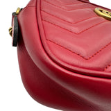 グッチ GUCCI GGマーモント スモールカメラバッグ 448065 レッド レザー レディース ショルダーバッグ