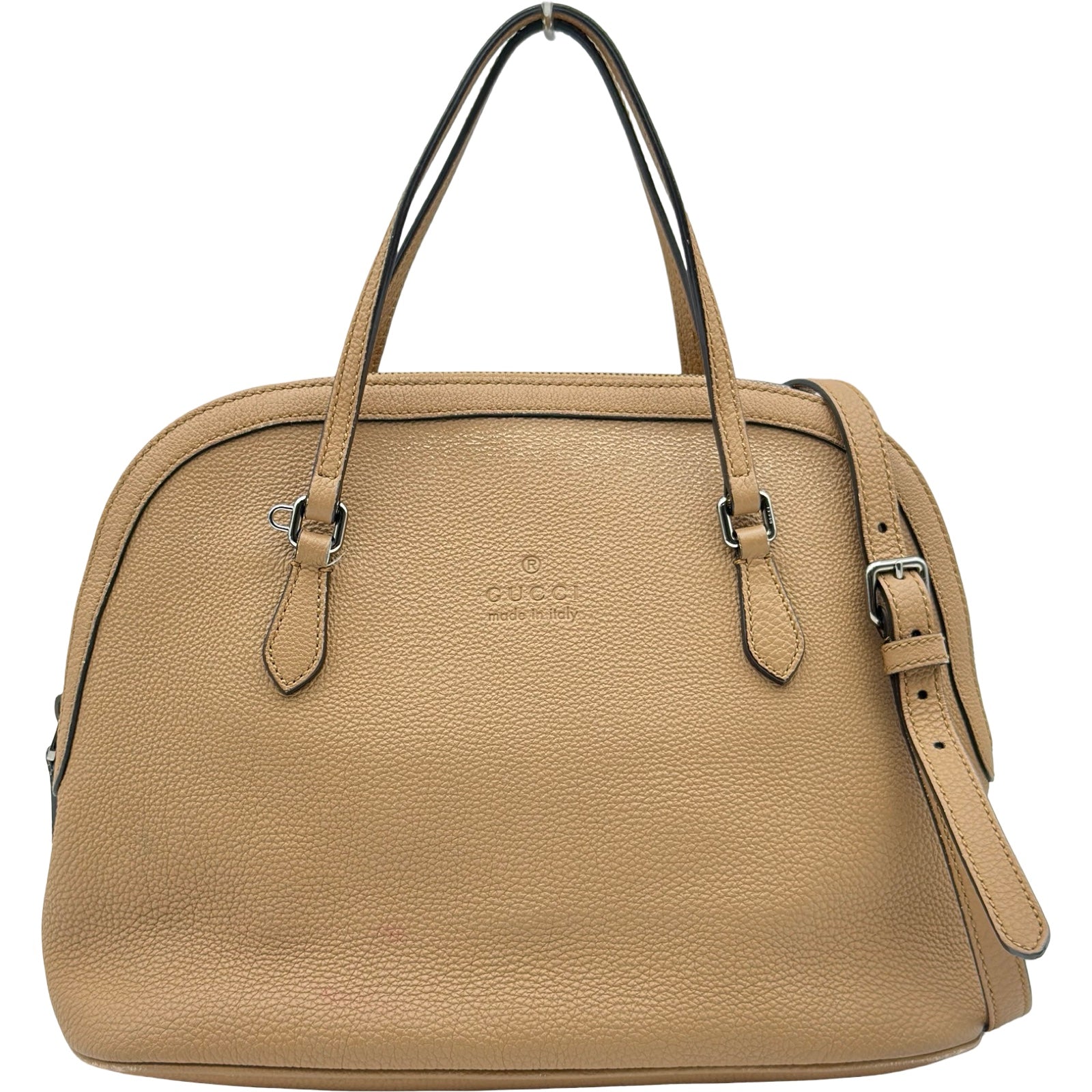 グッチ GUCCI 2WAYハンドバッグ 420023 ベージュ レザー レディース