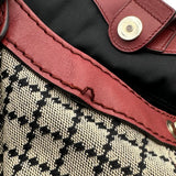 グッチ GUCCI スーキー ディアマンテ トートバッグ 211944 レッド キャンバス レディース