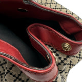 グッチ GUCCI スーキー ディアマンテ トートバッグ 211944 レッド キャンバス レディース