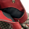 グッチ GUCCI スーキー ディアマンテ トートバッグ 211944 レッド キャンバス レディース