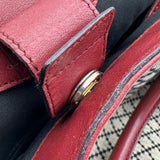 グッチ GUCCI スーキー ディアマンテ トートバッグ 211944 レッド キャンバス レディース
