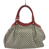 グッチ GUCCI スーキー ディアマンテ トートバッグ 211944 レッド キャンバス レディース