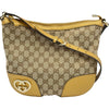 グッチ GUCCI GGキャンバス ラブリーハートショルダーバッグ 257072 ブロンズ レディース