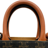 セリーヌ CELINE ミニバーティカルカバ 194372 タン トリオンフキャンバス レディース ハンドバッグ ショルダーバッグ