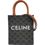 セリーヌ CELINE ミニバーティカルカバ 194372 タン トリオンフキャンバス レディース ハンドバッグ ショルダーバッグ