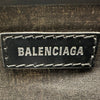 バレンシアガ BALENCIAGA ネイビーカバスS 339933 アイボリー/ブラック キャンバス/レザー レディース トートバッグ
