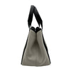 バレンシアガ BALENCIAGA ネイビーカバスS 339933 アイボリー/ブラック キャンバス/レザー レディース トートバッグ