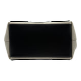 バレンシアガ BALENCIAGA ネイビーカバスS 339933 アイボリー/ブラック キャンバス/レザー レディース トートバッグ