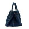 プラダ PRADA カナパ トートバッグ B1872B デニムブルー カナパデニム レディース ハンドバッグ