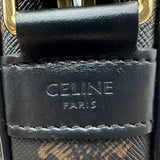 セリーヌ CELINE ミディアム メッセンジャーバッグ 194502 ブラック トリオンフキャンバス/レザー レディース メッセンジャーバッグ