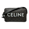 セリーヌ CELINE ミディアム メッセンジャーバッグ 194502 ブラック トリオンフキャンバス/レザー レディース メッセンジャーバッグ