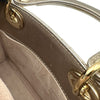 クリスチャン・ディオール Christian Dior レディディオール スモール M0538ONGE ブロンズ ゴールド金具 カナージュラム レディース ハンドバッグ