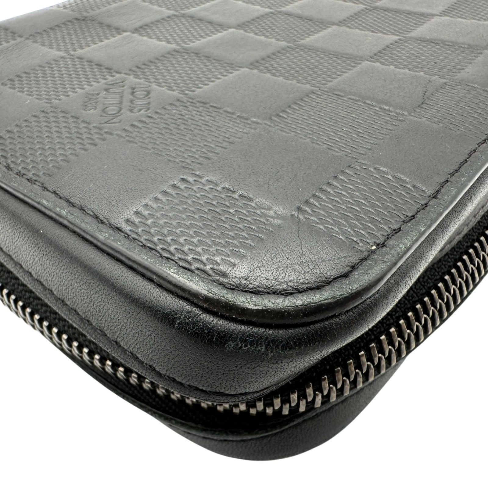 ルイ・ヴィトン LOUIS VUITTON ジッピーXL N61254 ブラック ダミエ