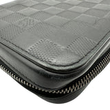 ルイ・ヴィトン LOUIS VUITTON ジッピーXL N61254 ブラック ダミエアンフィニ/レザー レディース 長財布