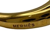 エルメス HERMES モースカーフリング ゴールド メタル アクセサリー