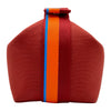 エルメス HERMES ブリッドアブラックPM Hパヴィヨン ルージュアッシュ シルバー金具 トワル レディース ハンドバッグ