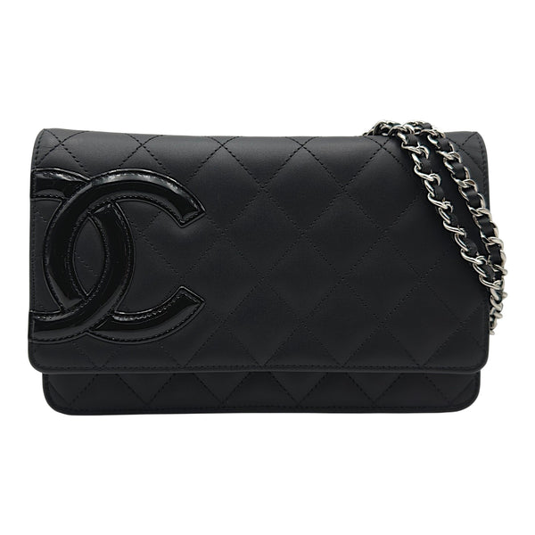 CHANEL カンボンライン 長財布 シャネル CHANEL カンボンライン チェーンウォレット A46646 16番台