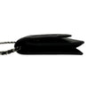 シャネル CHANEL カンボンライン チェーンウォレット A46646 16番台 ブラック シルバー金具 ラムスキン レディース ショルダーバッグ