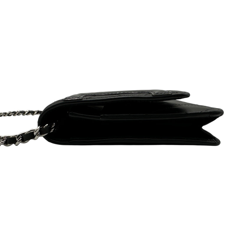シャネル CHANEL カンボンライン チェーンウォレット A46646 16番台