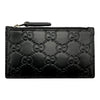 グッチ GUCCI グッチシマ フラグメントケース 779876 ブラック グッチシマレザー レディース カードケース