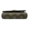 グッチ GUCCI ダブルG バイカラーミディアムウォレット 598587 ピンクベージュ GGスプリーム/レザー レディース 二つ折り財布