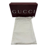 グッチ GUCCI インプリント ロングジップウォレット 835003 ブラック GGエンボスレザー レディース 長財布