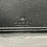 グッチ GUCCI インプリント ロングジップウォレット 835003 ブラック GGエンボスレザー レディース 長財布