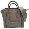 セリーヌ CELINE ラゲージナノショッパー 189243 スリ シルバー金具 ドラムドカーフスキン レディース ハンドバッグ