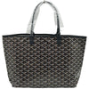 ゴヤール GOYARD サンルイPM ブラック ゴヤールディンキャンバス ユニセックス トートバッグ