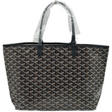 ゴヤール GOYARD サンルイPM ブラック ゴヤールディンキャンバス ユニセックス トートバッグ