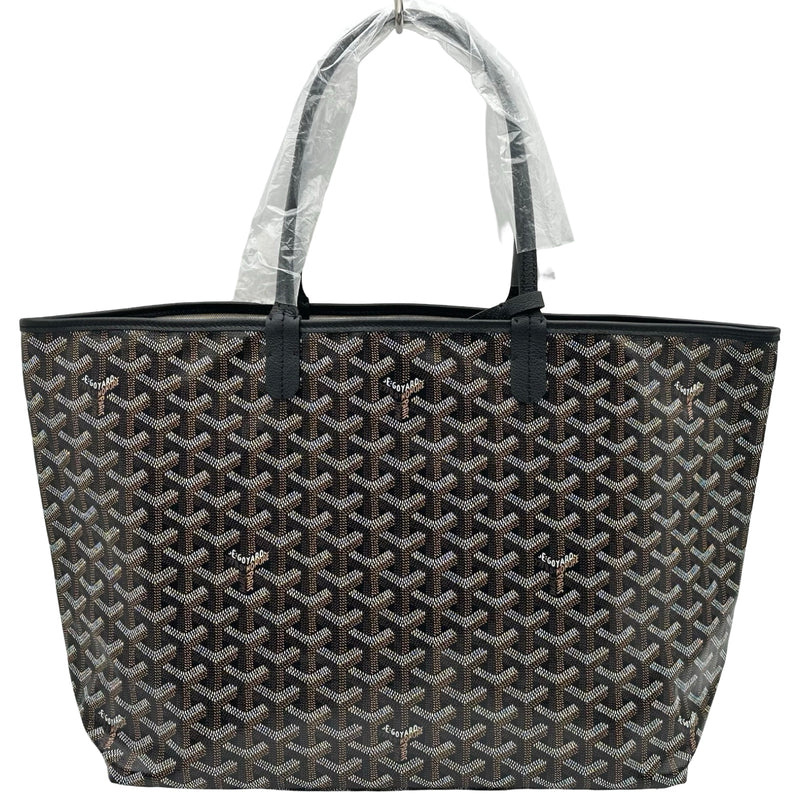 Goyard トートバッグ ブラック ゴヤール GOYARD サンルイPM ブラック ゴヤールディンキャンバス ユニ