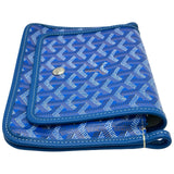 ゴヤール GOYARD プリュメ ブルー ゴヤールディンキャンバス レディース ショルダーバッグ