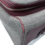 エルメス HERMES カレーシュ・エクスプレス・キャビン R刻印 ルージュアッシュ　シルバー金具 トワル ユニセックス スーツケース