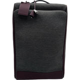 エルメス HERMES カレーシュ・エクスプレス・キャビン R刻印 ルージュアッシュ　シルバー金具 トワル ユニセックス スーツケース