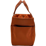 エルメス HERMES アカプルコPM オレンジ シルバー金具 キャンバス・レザー レディース ハンドバッグ