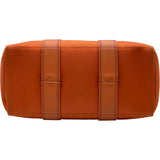 エルメス HERMES アカプルコPM オレンジ シルバー金具 キャンバス・レザー レディース ハンドバッグ