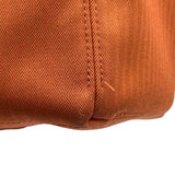エルメス HERMES アカプルコPM オレンジ シルバー金具 キャンバス・レザー レディース ハンドバッグ