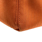 エルメス HERMES アカプルコPM オレンジ シルバー金具 キャンバス・レザー レディース ハンドバッグ