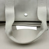 エルメス HERMES ヴァルパラインMM □K刻印 ホワイト シルバー金具 トワル・レザー レディース トートバッグ