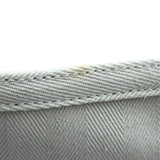 エルメス HERMES ヴァルパラインMM □K刻印 ホワイト シルバー金具 トワル・レザー レディース トートバッグ