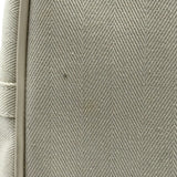 エルメス HERMES ヴァルパラインMM □K刻印 ホワイト シルバー金具 トワル・レザー レディース トートバッグ