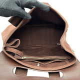 エルメス HERMES ヴァルパラインPM □L刻印 ブラウン/シルバー金具 トワル レディース ハンドバッグ