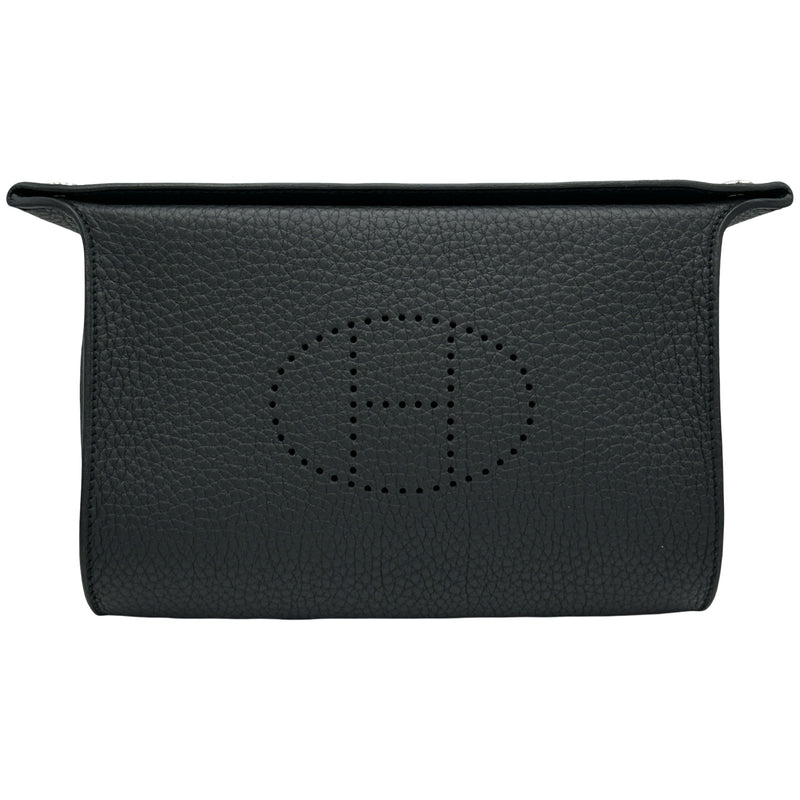 エルメス　ヴィド・ポッシュ　黒 エルメス HERMES ヴィドポッシュ K刻印 ブラック/シルバー金具 トゴ